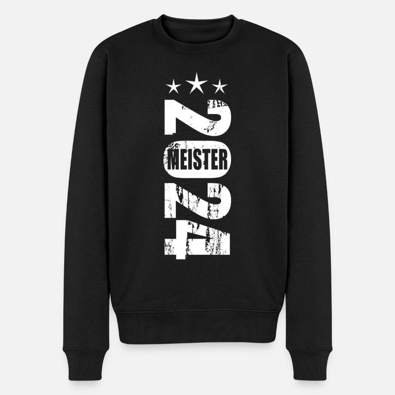Meister 2024 Aufstiegstrikot Aufstieg 24 - Männer Premium Bio Pullover - Schwarz