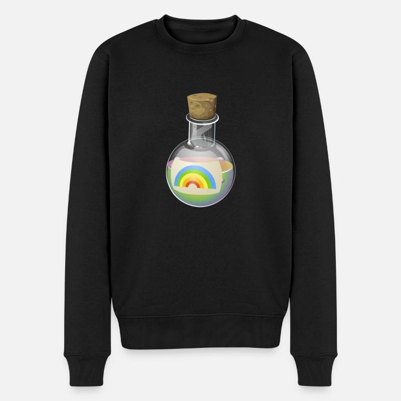 Chemiker - Männer Premium Bio Pullover - Schwarz