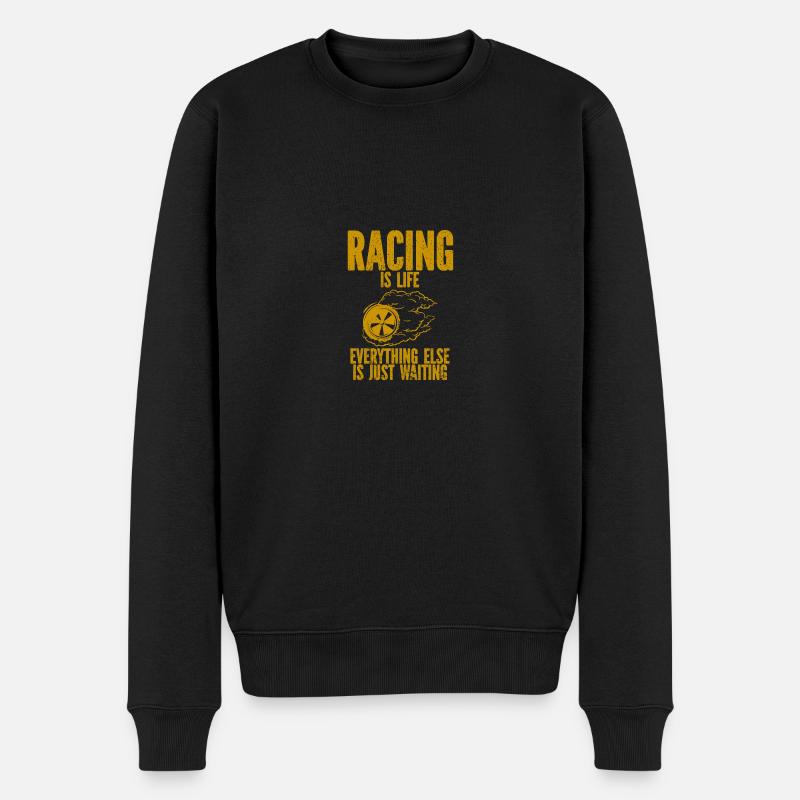 Voiture Voiture Classique - Pull Premium bio Homme - noir