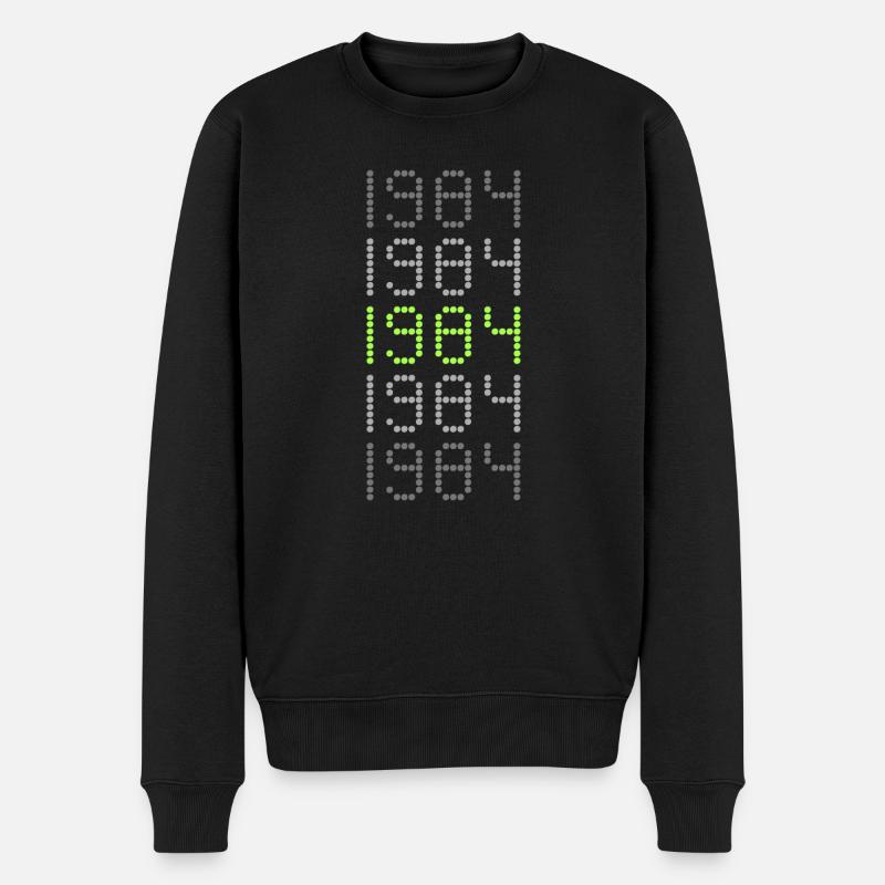 1984 1984 - Pull Premium bio Homme - noir