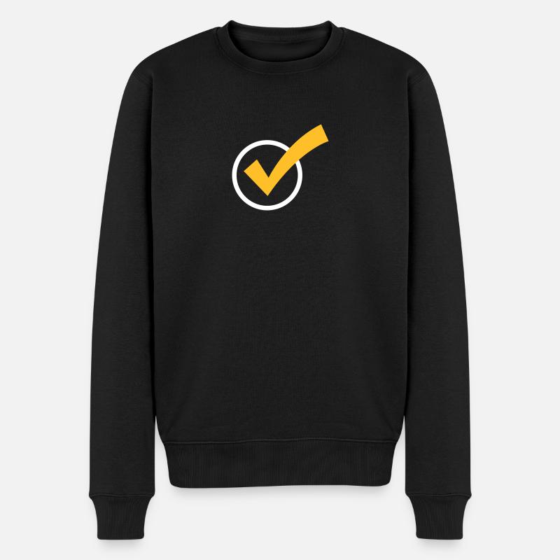 Une coche - Pull Premium bio Homme - noir