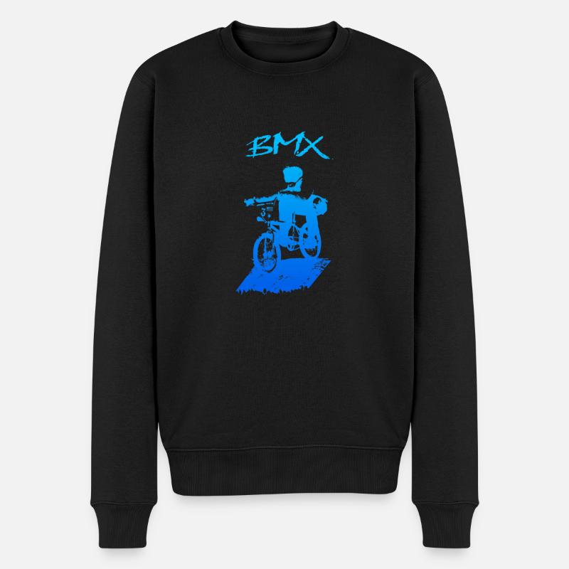 bmx - Pull Premium bio Homme - noir