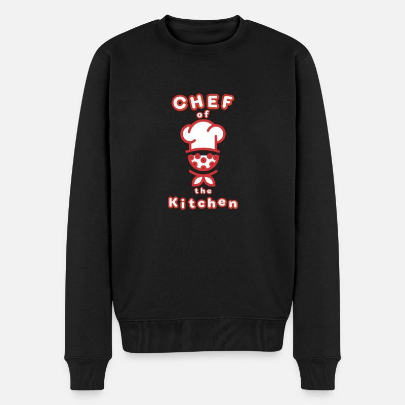 Cuisine de pickleball - Pull Premium bio Homme - noir