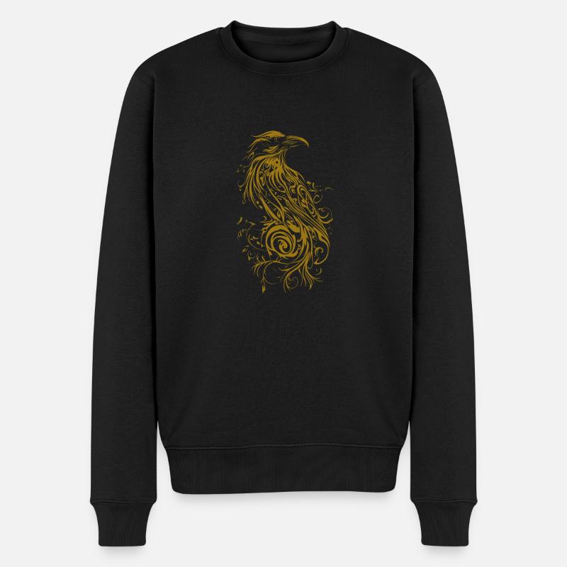 Corbeau d’or Goth - Pull Premium bio Homme - noir