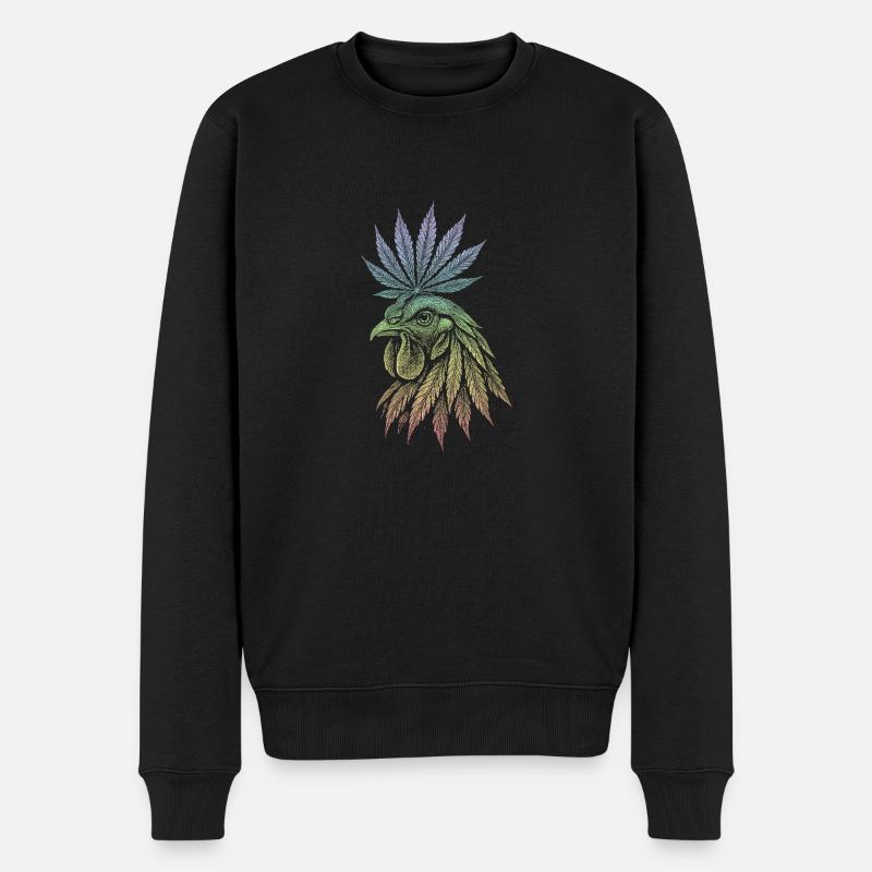 Coq - Pull Premium bio Homme - noir