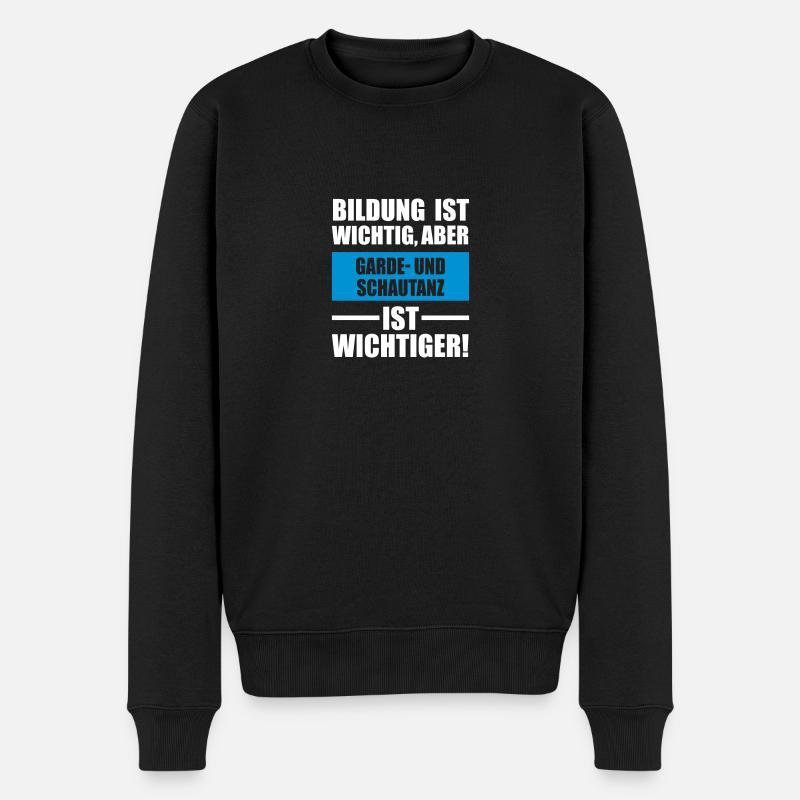 Garde- und Schautanz Sportart - Männer Premium Bio Pullover - Schwarz