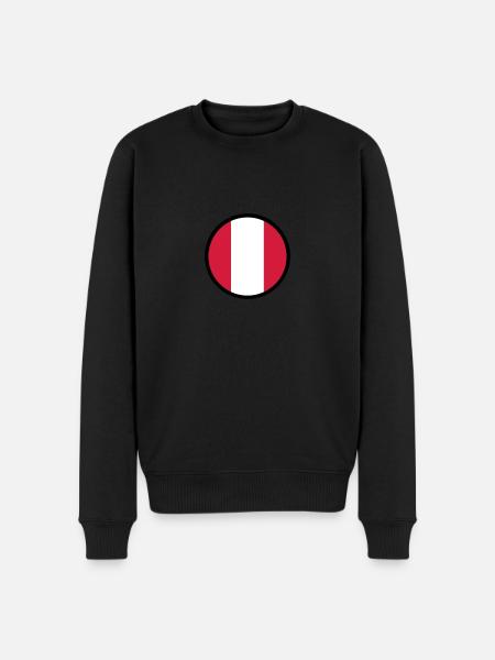 Under The Sign Of Peru - Men's Premium Organic Jumper - black