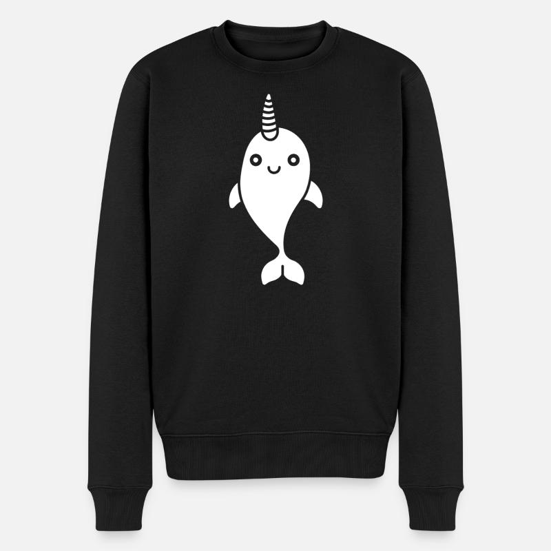 narval - Pull Premium bio Homme - noir