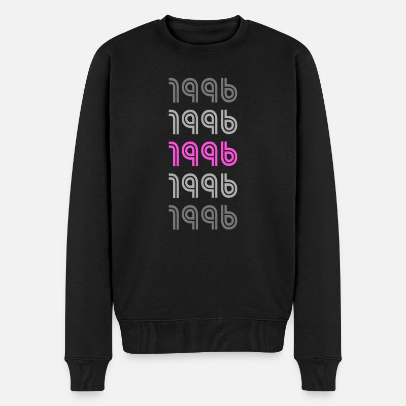 Rose 1996 - Pull Premium bio Homme - noir