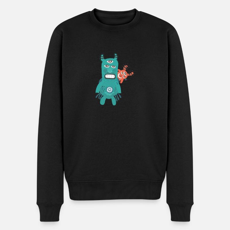 hallowee n581 - Pull Premium bio Homme - noir