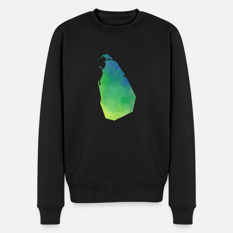 sri lanka - Pull Premium bio Homme - noir