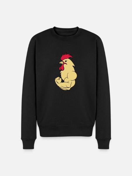 bodybuilder_hahn_2 - Men's Premium Organic Jumper - black