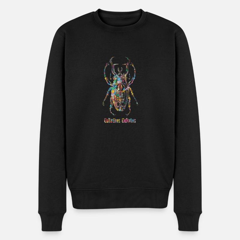 Scarabée Goliathus Goliatus - Pull Premium bio Homme - noir