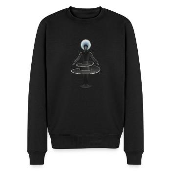 100 Years of Triadic Ballet: Spiral - Men's Premium Organic Jumper - black - Front - Nico (187cm)