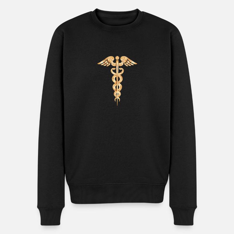 enveloppé 67 - Pull Premium bio Homme - noir