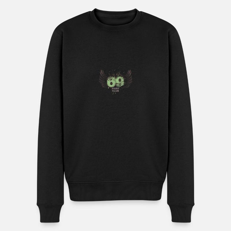 Fight Club 69 - Männer Premium Bio Pullover - Schwarz