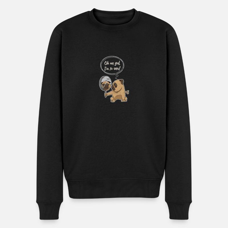 carlin mignon - Pull Premium bio Homme - noir