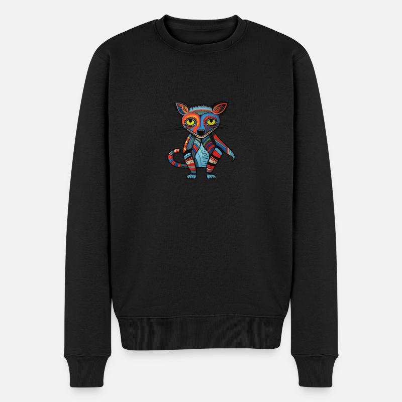 Australie - Diable de Tasmanie - Pull Premium bio Homme - noir