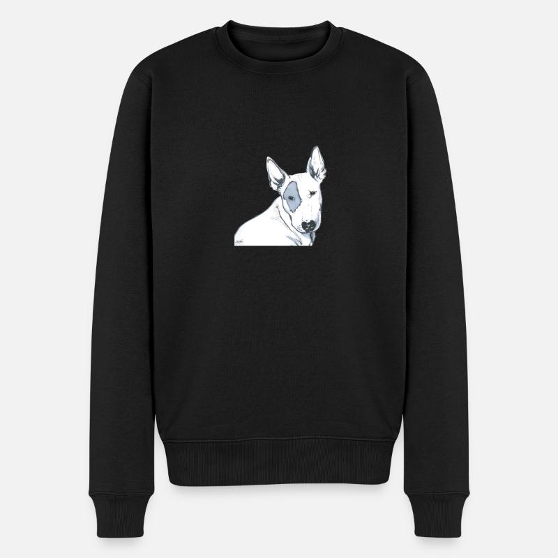 Bull Terrier - Pull Premium bio Homme - noir