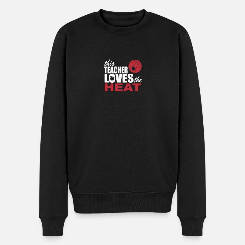 ce professeur aime la chaleur - Pull Premium bio Homme - noir