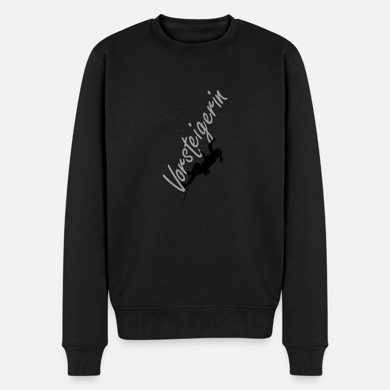 Vorsteigerin - Pull Premium bio Homme - noir