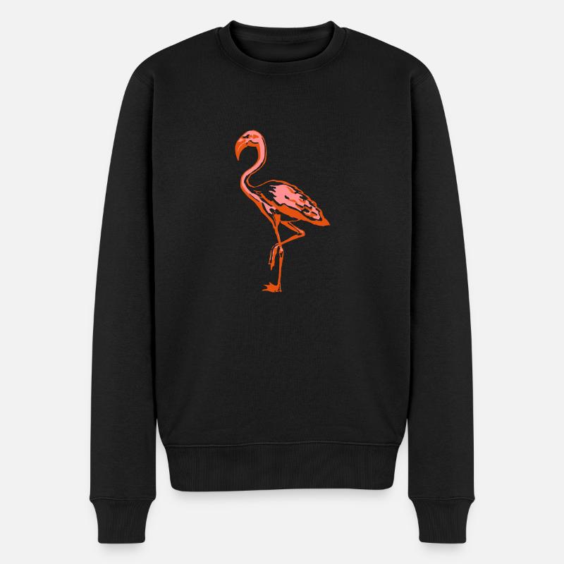 flamingo - Pull Premium bio Homme - noir