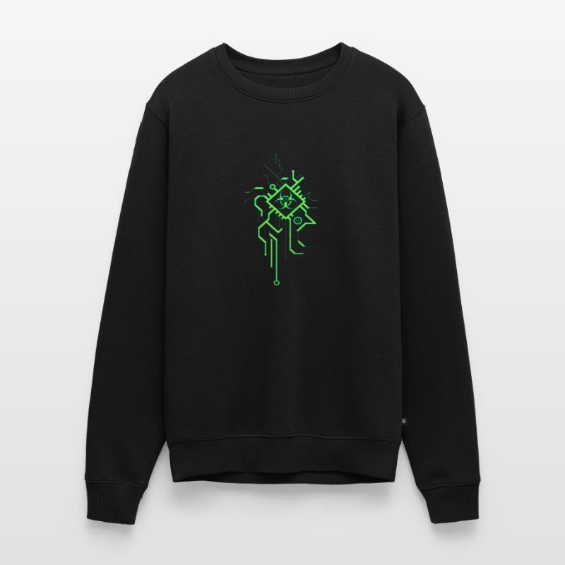 Hacking Hacks Hacker Computer Malware eSport Trojaner Männer Premium Bio Pullover