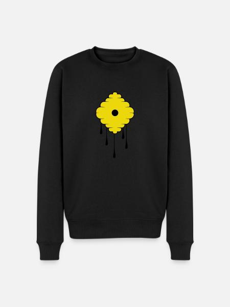 Sweet Honey - Men's Premium Organic Jumper - black