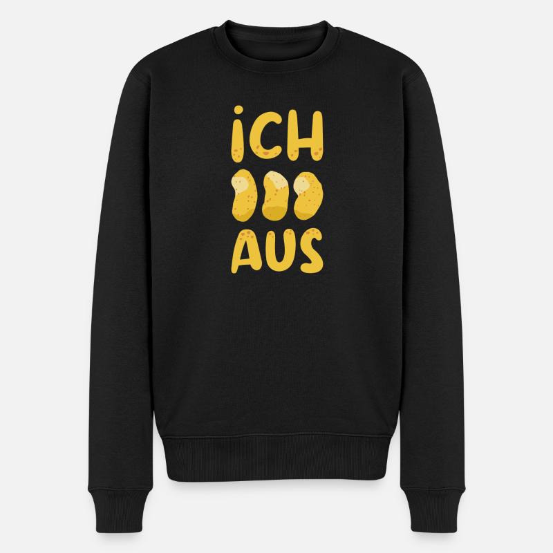 Ich Flipp Aus ausflippen Geschenkidee - Männer Premium Bio Pullover - Schwarz