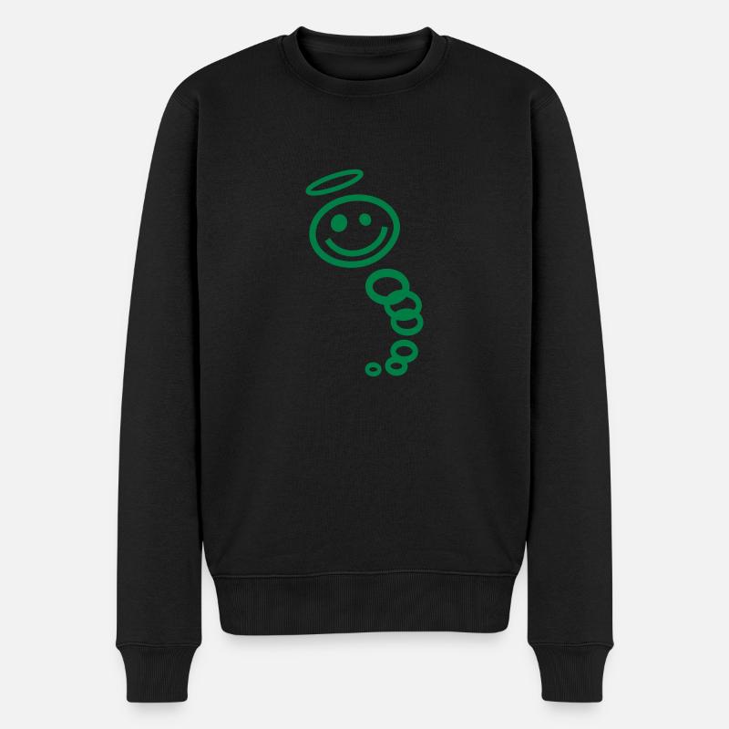 Gluehwuermchen - Pull Premium bio Homme - noir