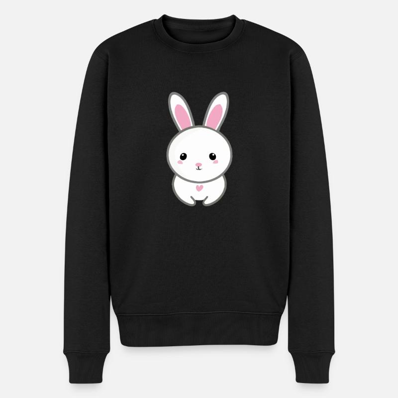 Lapin mignon - Pull Premium bio Homme - noir