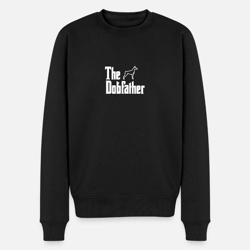 Doberman Shirt Dobermanpate - Pull Premium bio Homme - noir