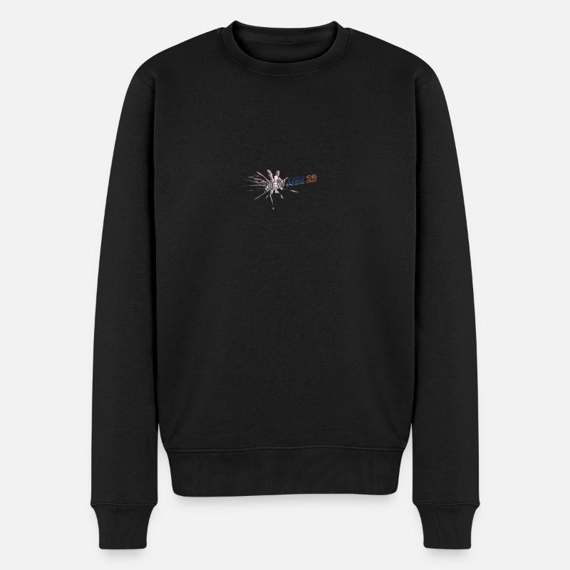 NEW AGE 23 - Männer Premium Bio Pullover - Schwarz