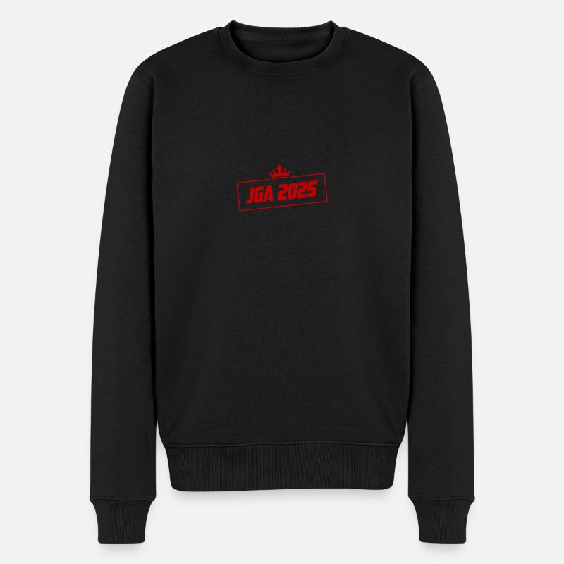 Jga 2025 Junggesellenabschied - Männer Premium Bio Pullover - Schwarz