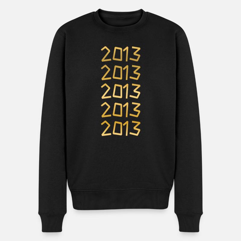 Année 2013 - Pull Premium bio Homme - noir