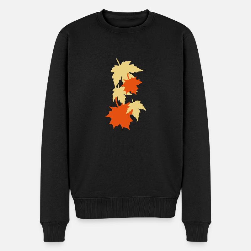 Feuilleter - Pull Premium bio Homme - noir