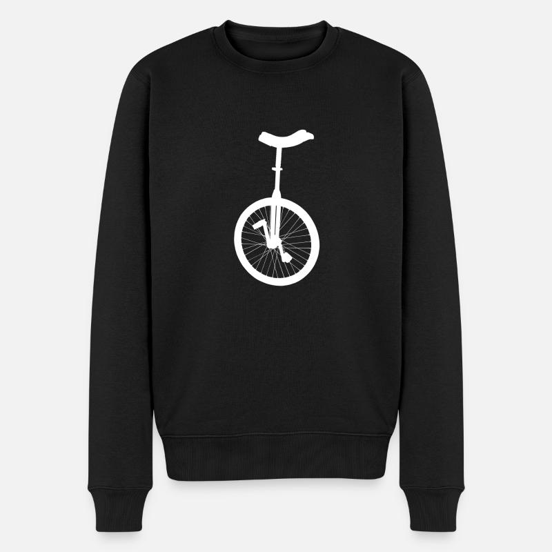 monocycle - Pull Premium bio Homme - noir