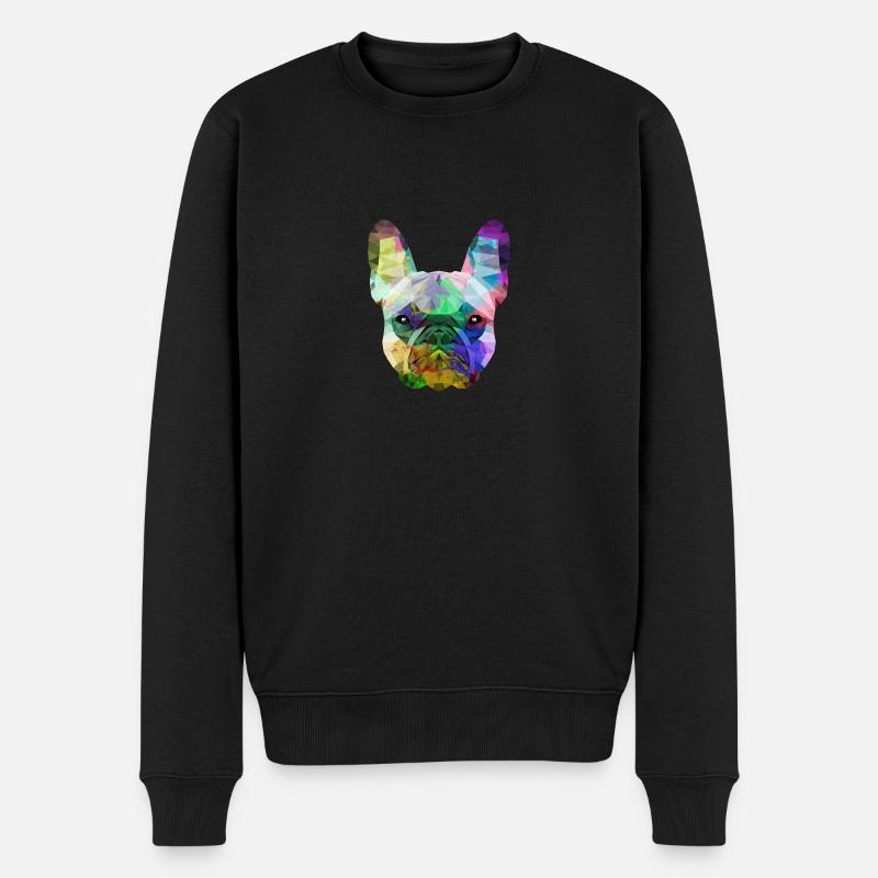 bouledogue français - Pull Premium bio Homme - noir