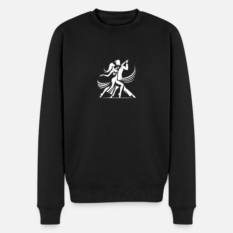 Couple de danseurs - Pull Premium bio Homme - noir