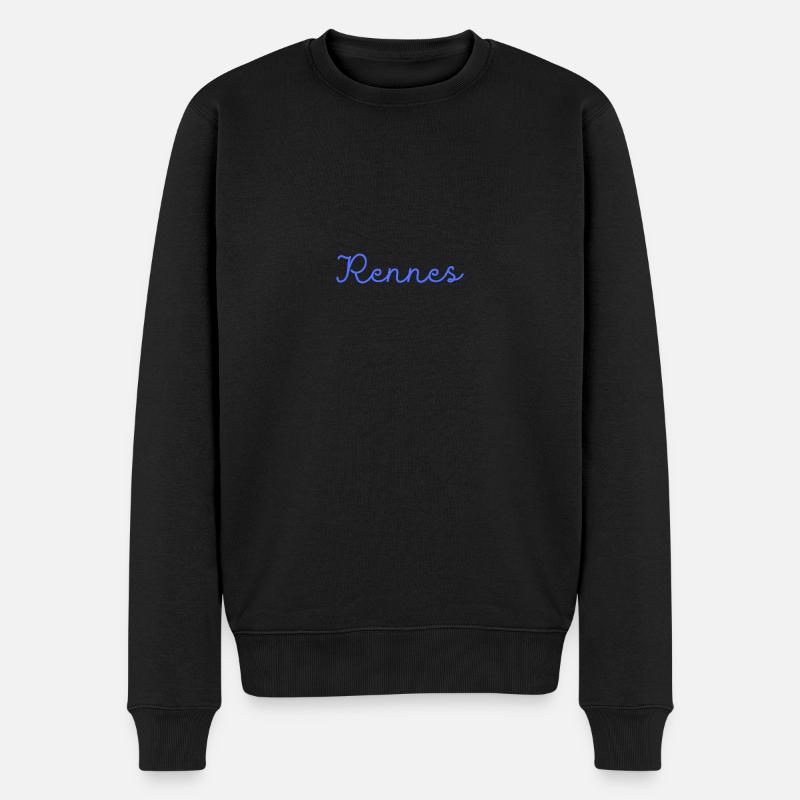 Rennes - Pull Premium bio Homme - noir