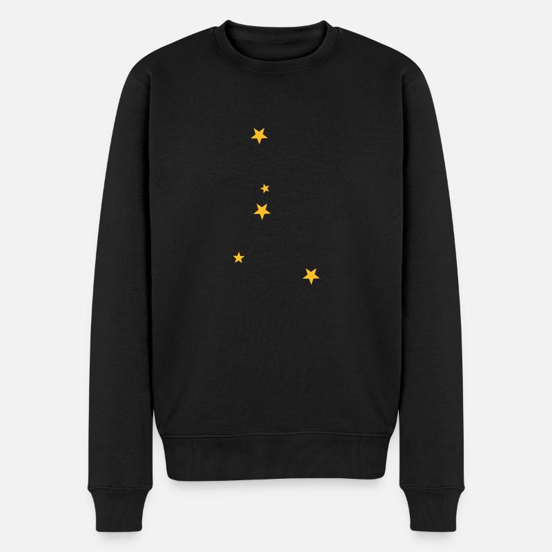 constellation de Cancer - Pull Premium bio Homme - noir