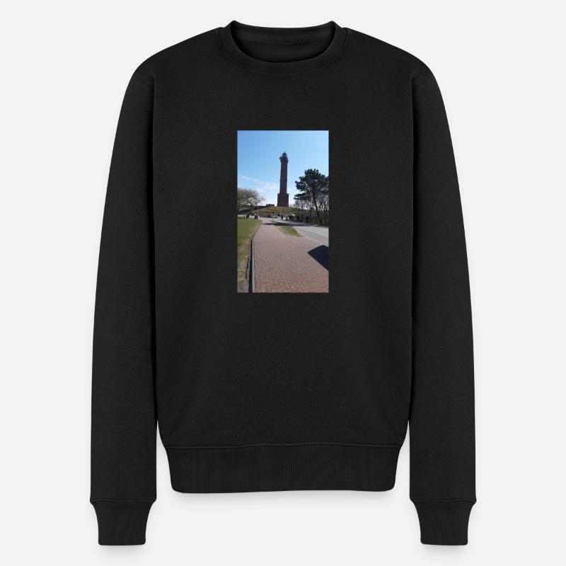 Norderney - Männer Premium Bio Pullover - Schwarz