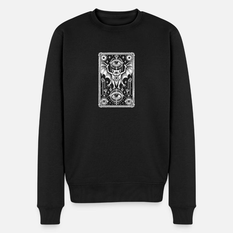 Chauve-souris Tarot - Pull Premium bio Homme - noir