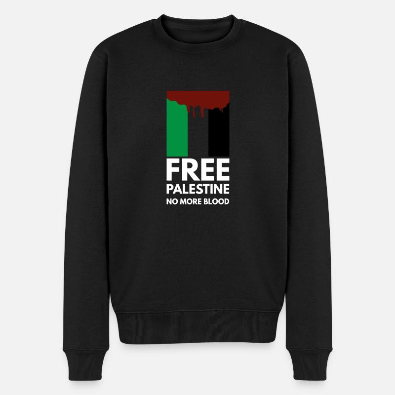 Palestine libre - Pull Premium bio Homme - noir