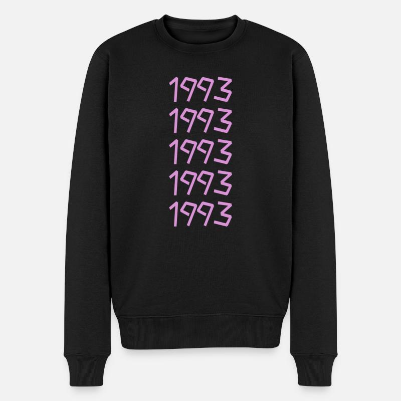 Réédition 1993 - Pull Premium bio Homme - noir