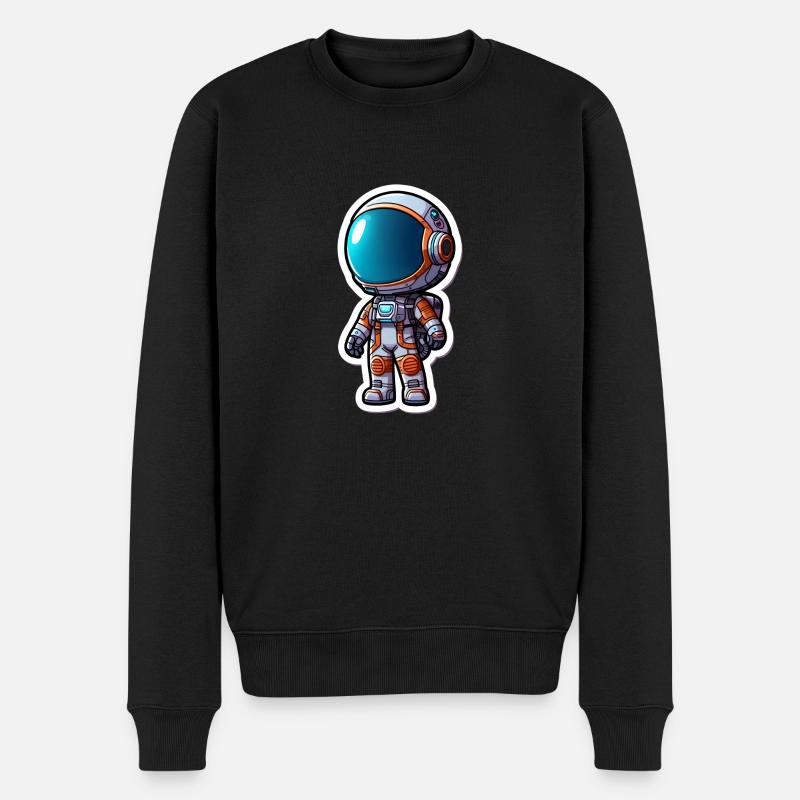 FUTUR ASTRONAUTE CHAUD - Pull Premium bio Homme - noir