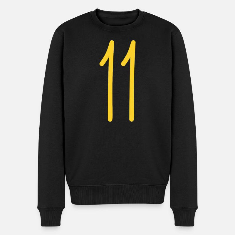 11 - Pull Premium bio Homme - noir