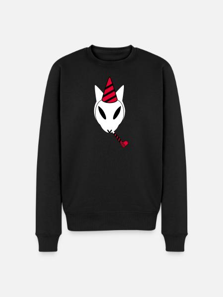 Partykuroeil - Men's Premium Organic Jumper - black