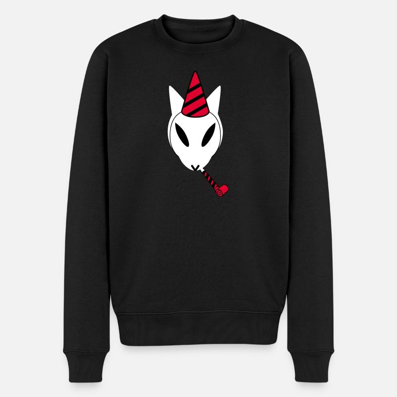 Partykuroeil - Pull Premium bio Homme - noir