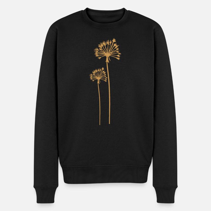 Pissenlits, pissenlits - Pull Premium bio Homme - noir